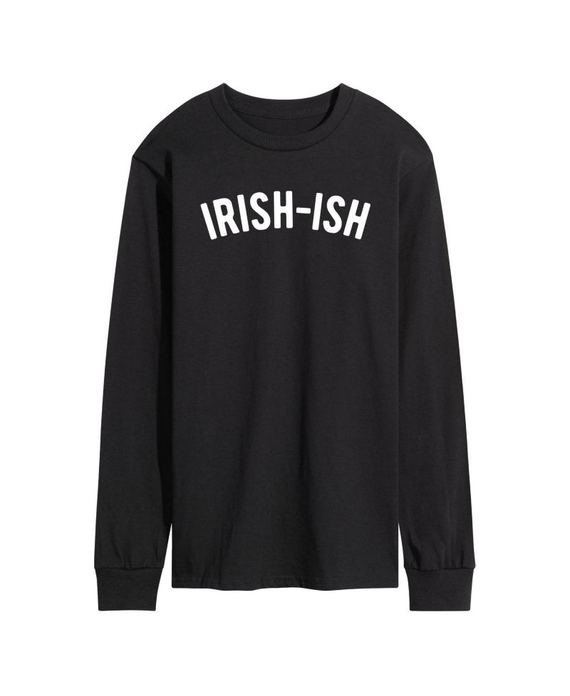Men's Irsih-Ish Long Sleeves T-shirt