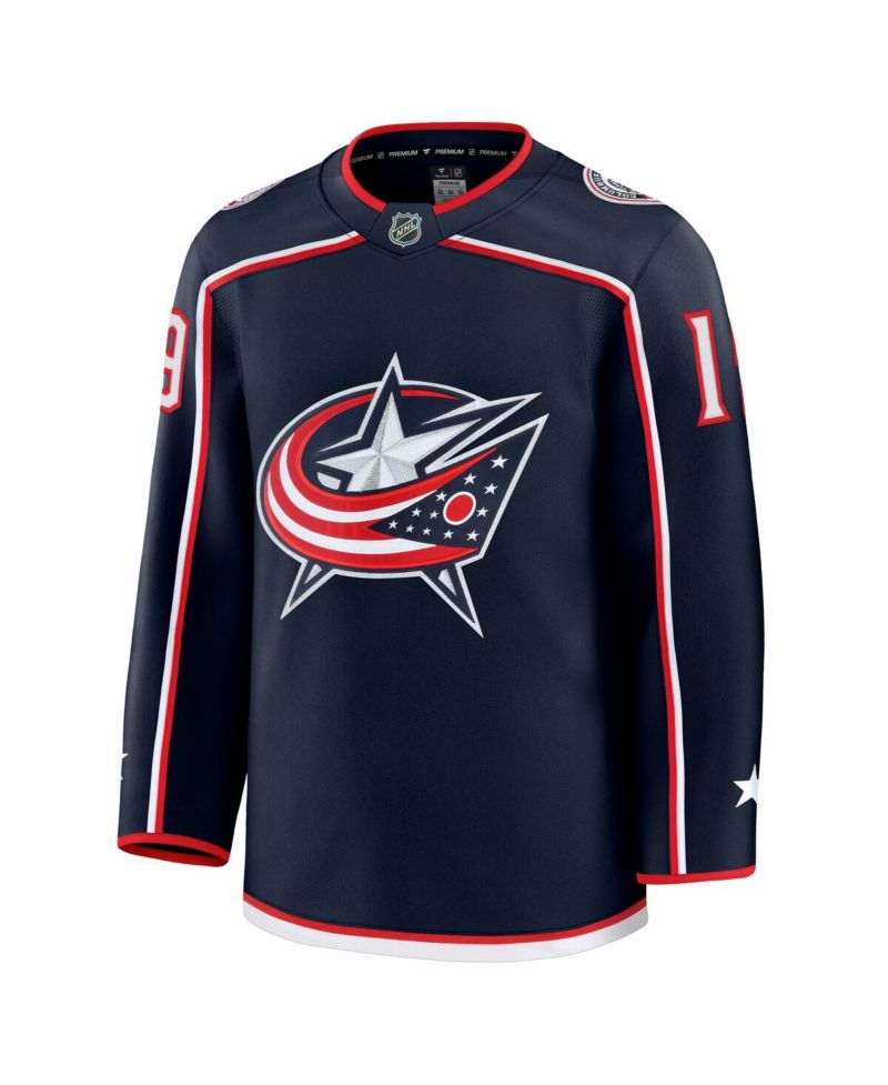 Men's Adam Fantilli Navy Columbus Blue Jackets Home Premium Jersey