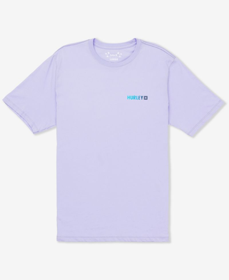 Men's Circle Gradient Short Sleeve T-Shirt