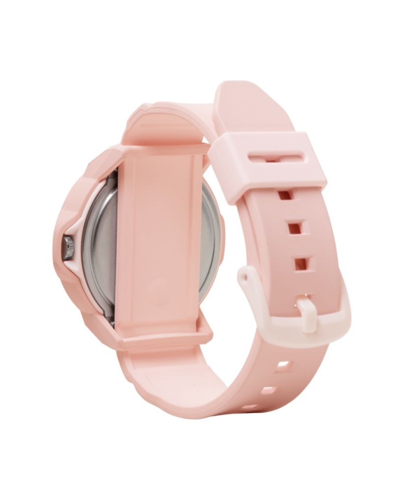 Baby-G Women's Pink Resin Analog Watch 42.4mm