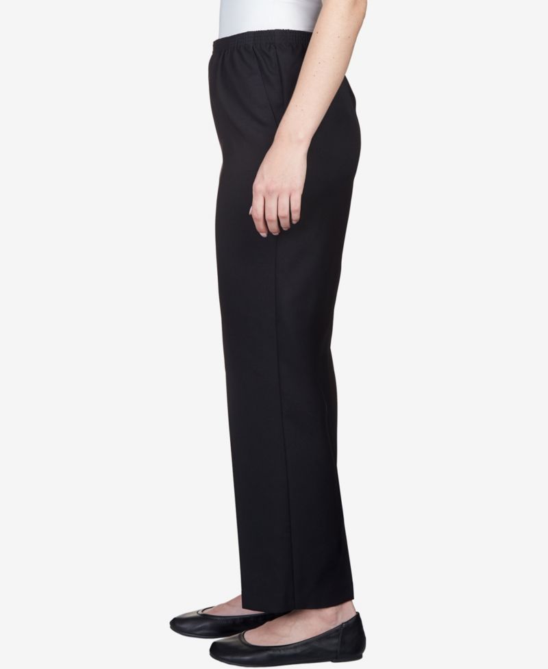 Classics Pull-On Straight-Leg Pants in Petite and Petite Short
