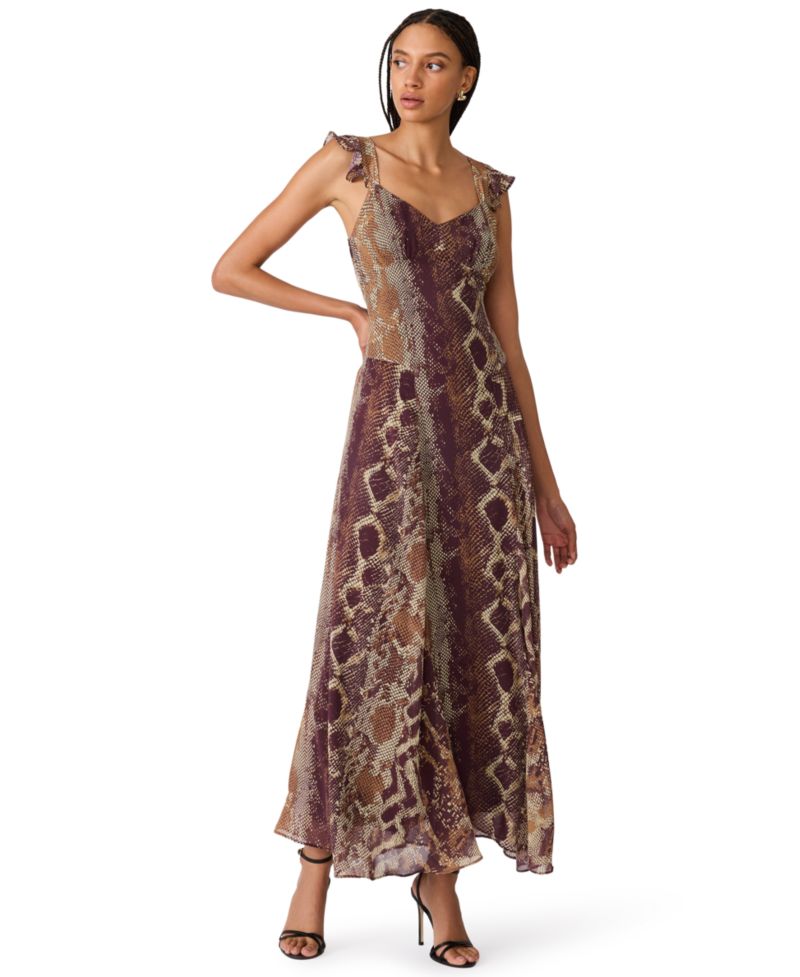 Women's Estela Sweetheart Fit & Flare Ankle Dress