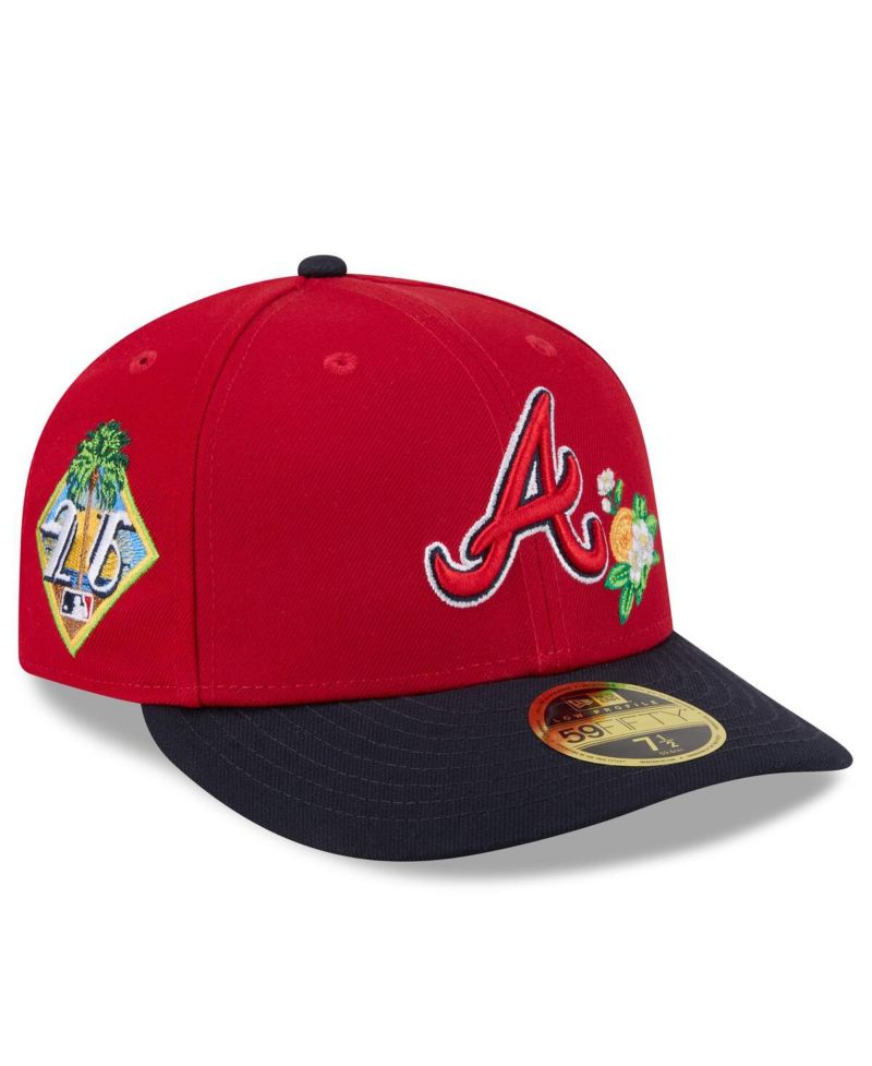 Men's Red/Navy Atlanta Braves 2026 Spring Training Low Profile 59FIFTY Fitted Hat