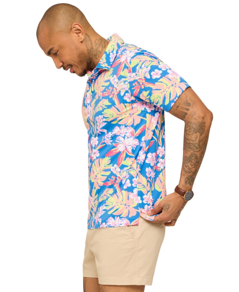 Men's Garden Glow Short-Sleeve Polo Shirt