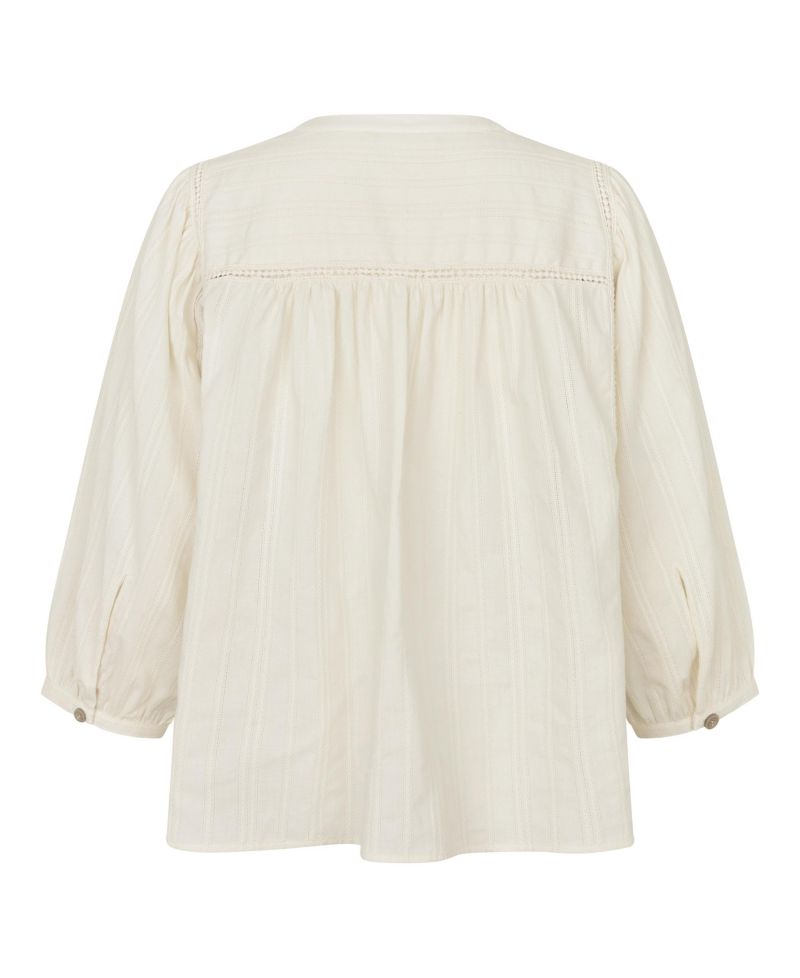 Women's Maithara Pintuck-Detail 3/4-Sleeve Shirt