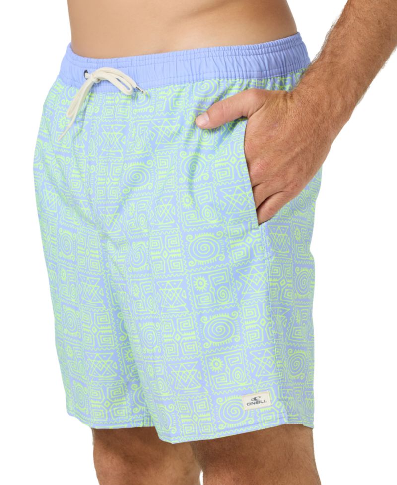 Men's Hermosa Print Swim Trunks