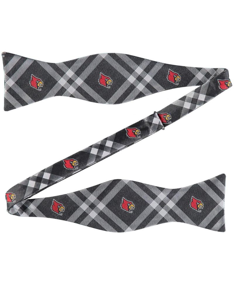Men's Black Louisville Cardinals Rhodes Self-Tie Bow Tie