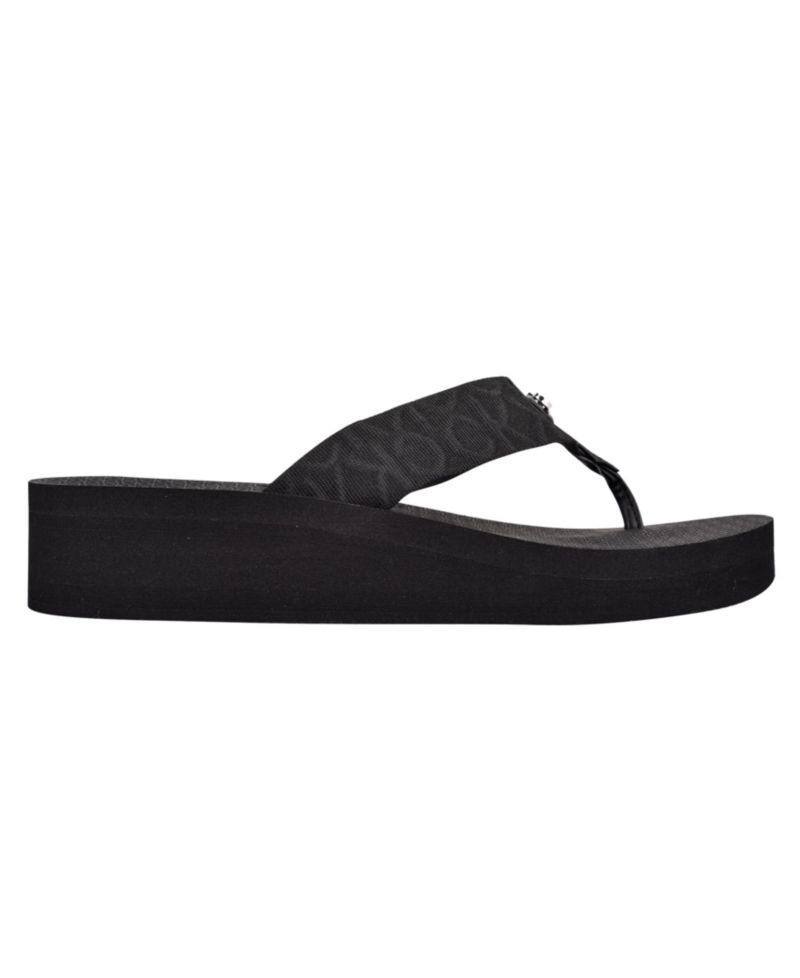 Women's Meena Logo Platform Flip-Flop Sandals