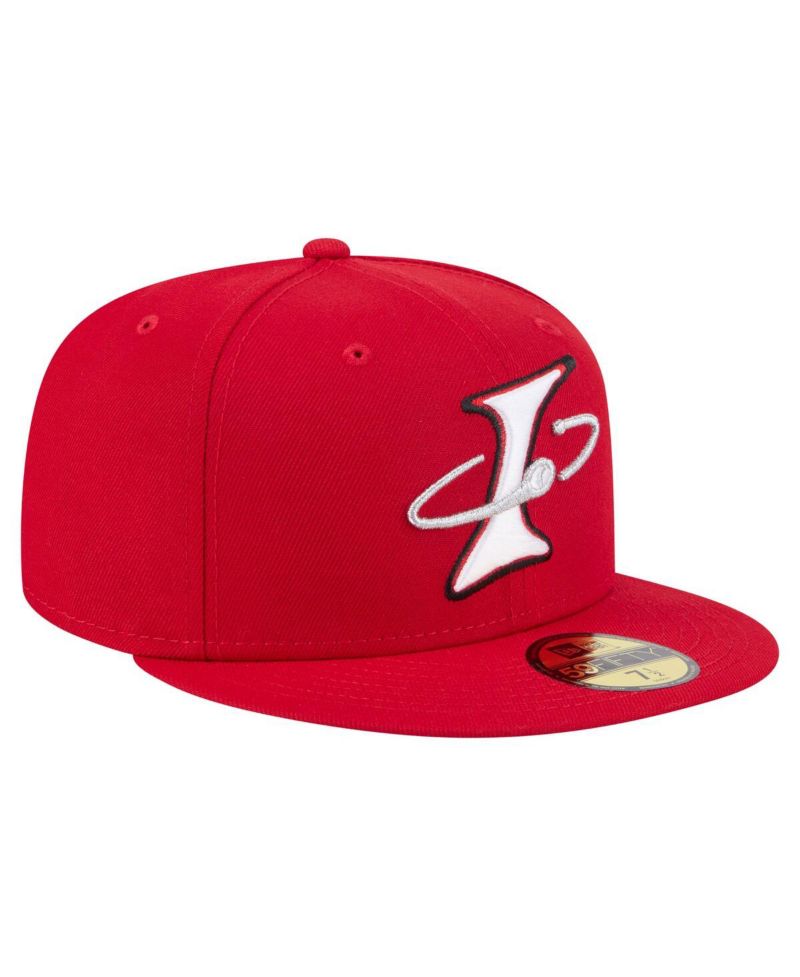 Men's Red Albuquerque Isotopes Authentic Collection 59FIFTY Fitted Hat