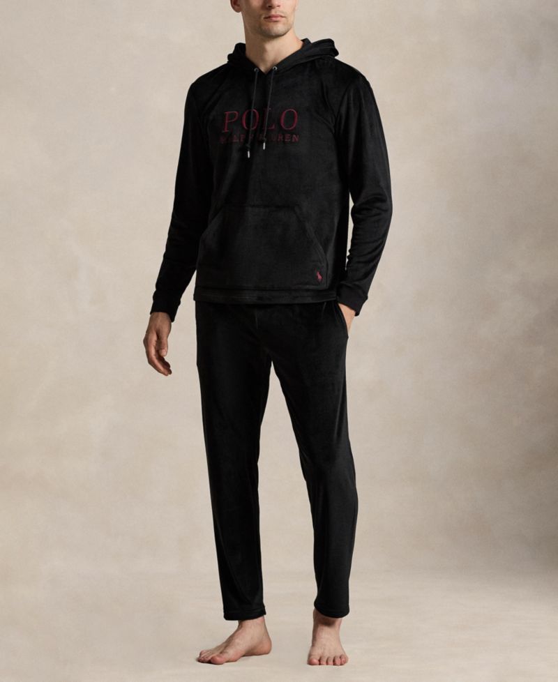Men's Velour Pajama Hoodie