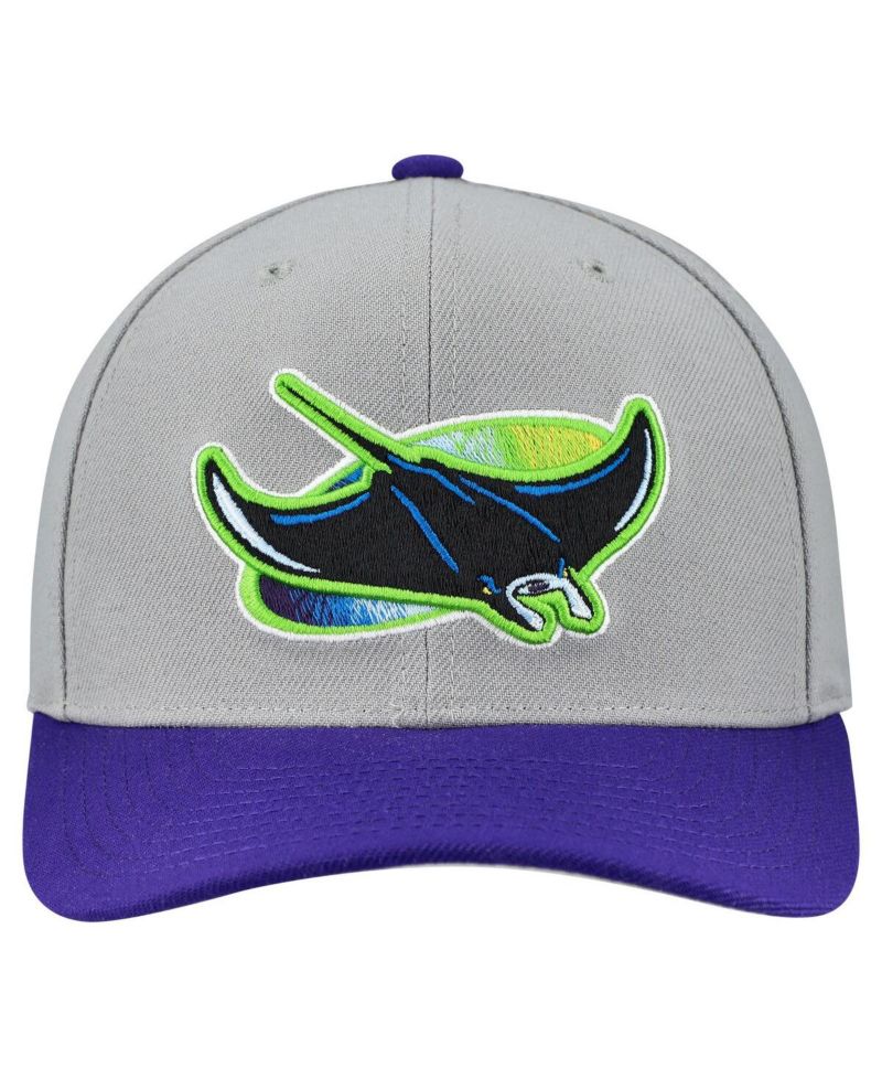 Men's and Women's Gray Tampa Bay Rays Basic Coop Pro Adjustable Hat