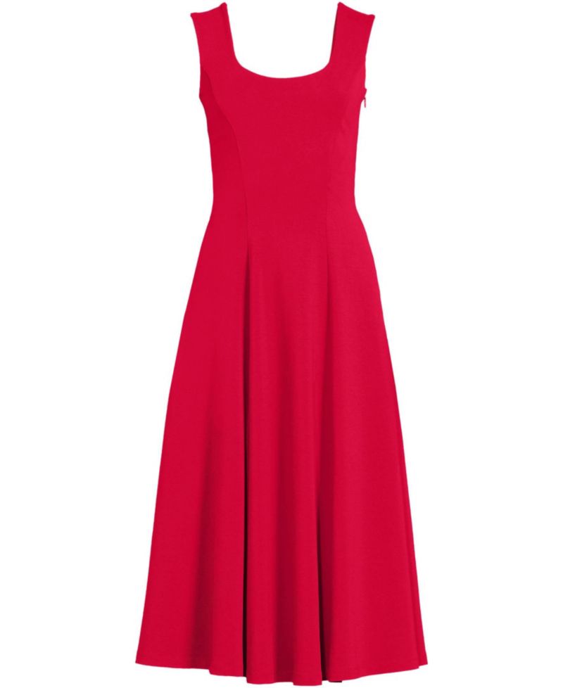 Women's Starfish Midi Fit and Flare Dress