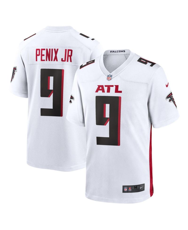 Men's Michael Penix Jr. White Atlanta Falcons Game Jersey