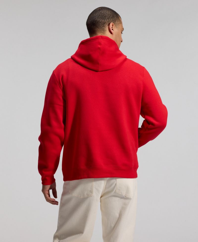 Men's Red California Angels Era Hoodie