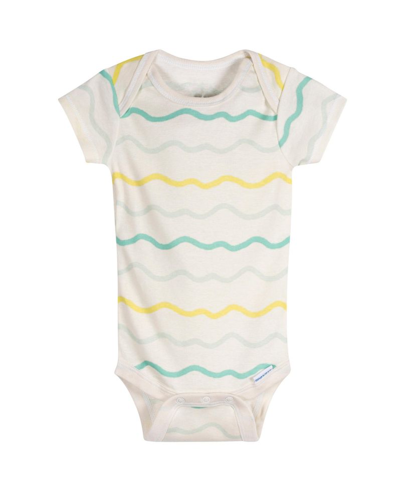 Baby ( New born to 12 M onth ) Neutral 6-Piece Onesies and Active Pant Set, Milk Dinner