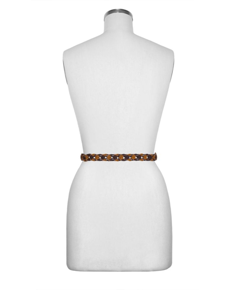 Atina Braided Suede Belt