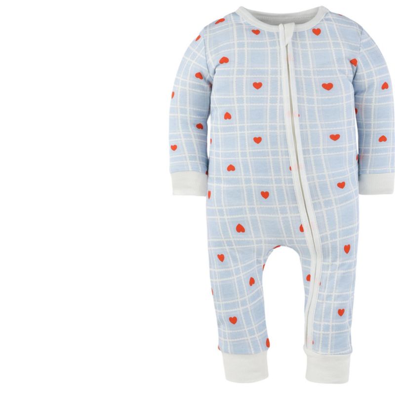 Baby Girls Strawberry Sweet Treats Cotton Footless Pajamas