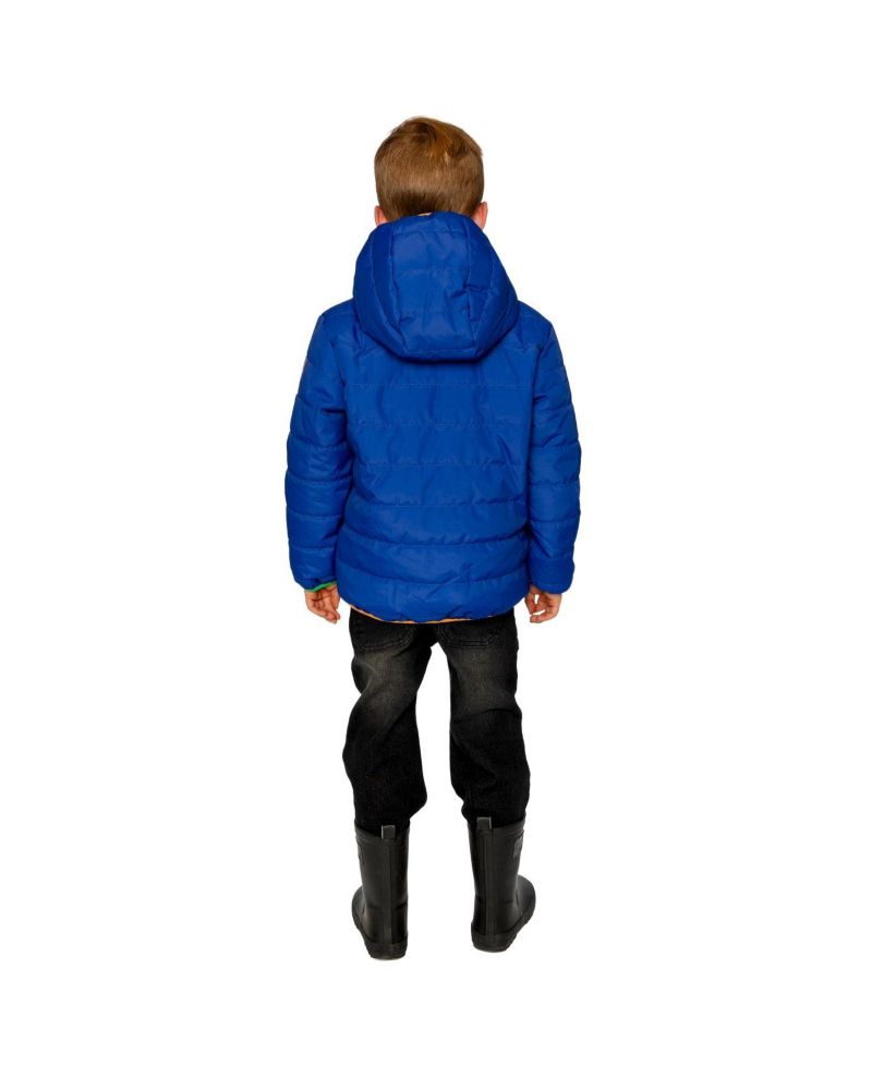 Boy's (6-14) Quilted Mid-Season Jacket