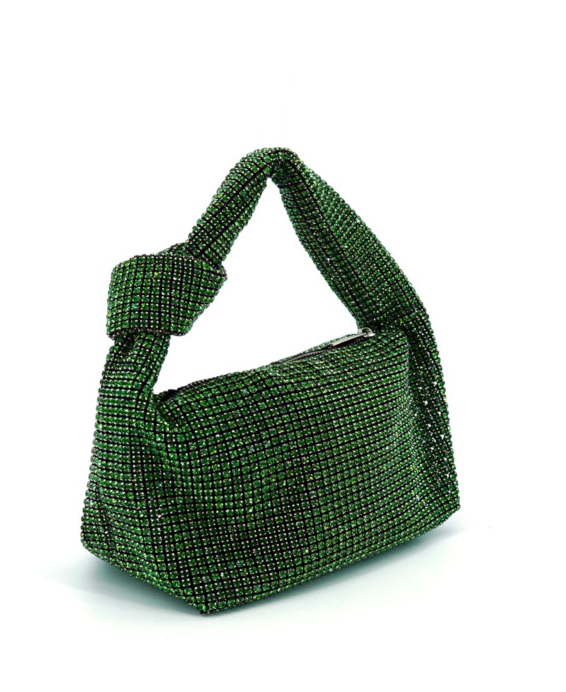 Ashley Small Rhinestone Top Handle Bag