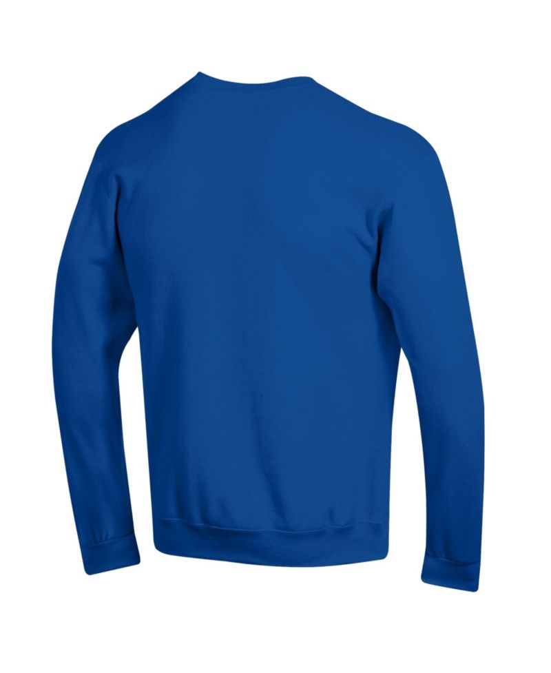 Men's Royal New York Mets Heart & Soul Powerblend Sweatshirt