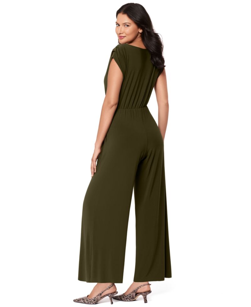 Women's Boat Neck Shaping Jumpsuit