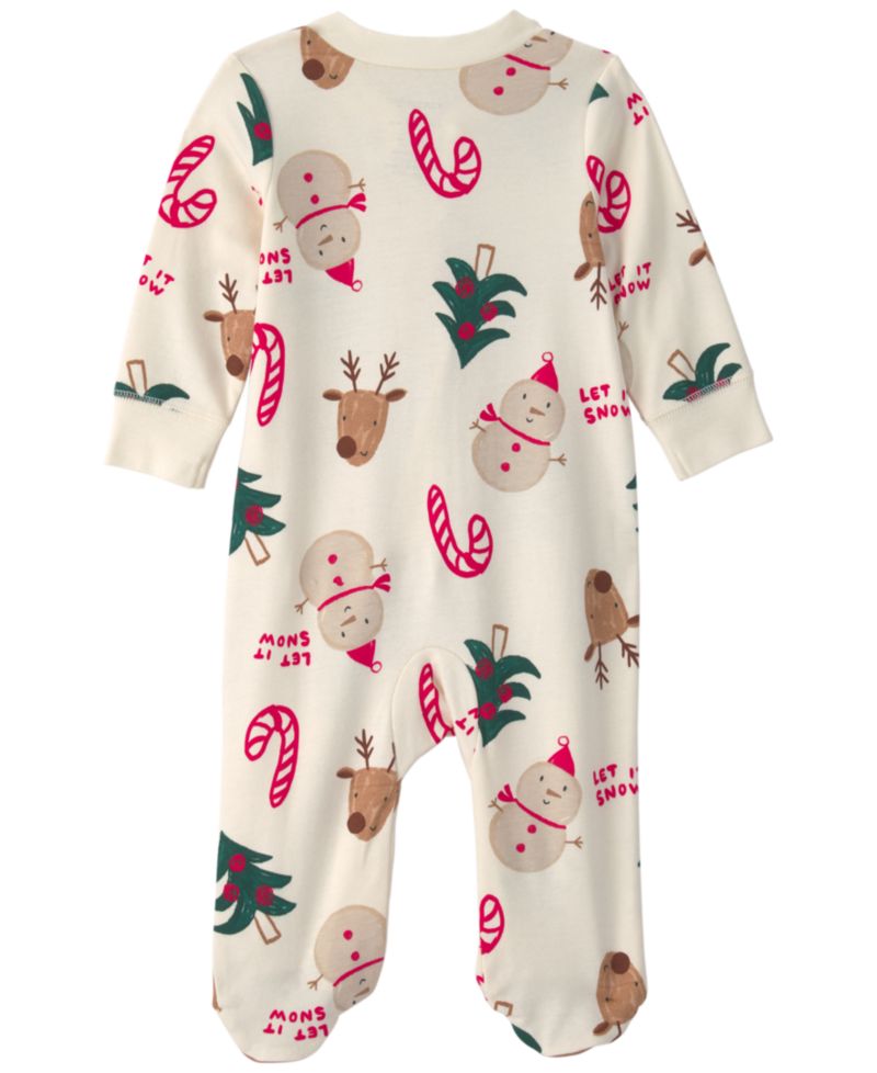 Baby Boys' and Girls' Christmas Icon 2-Way Zip Sleep & Play