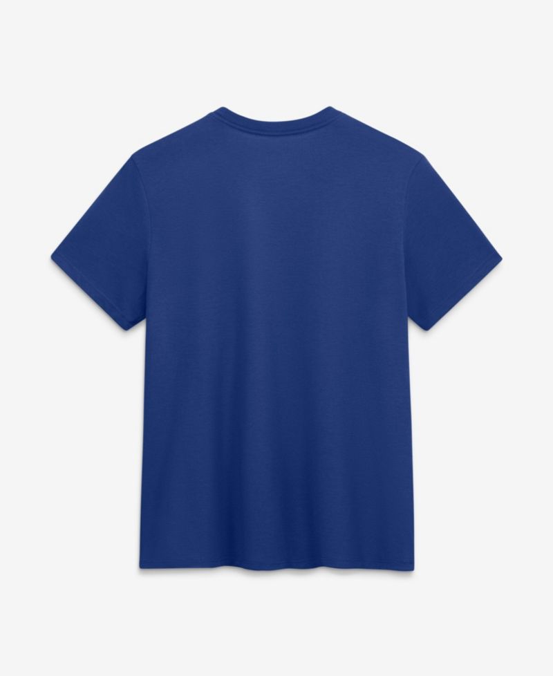 Women's Royal New York Mets Authentic Collection Early Work Tri-Blend Dri-FIT T-Shirt