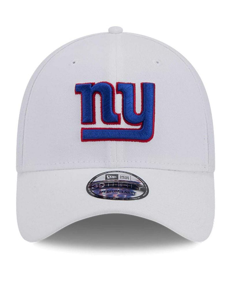 Men's White New York Giants Main 39Thirty Flex Hat
