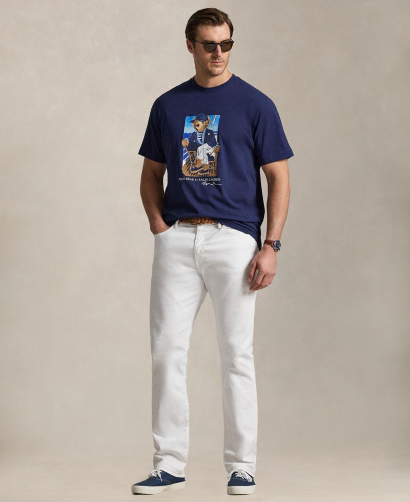 Men's Big & Tall Classic-Fit Polo Bear Jersey T-Shirt