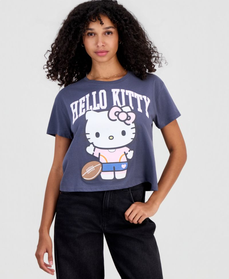 Juniors' Hello Kitty Graphic T-Shirt