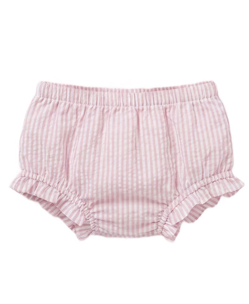 Baby Girls' Striped Dress, Bloomers and Hat, 3-Piece Set