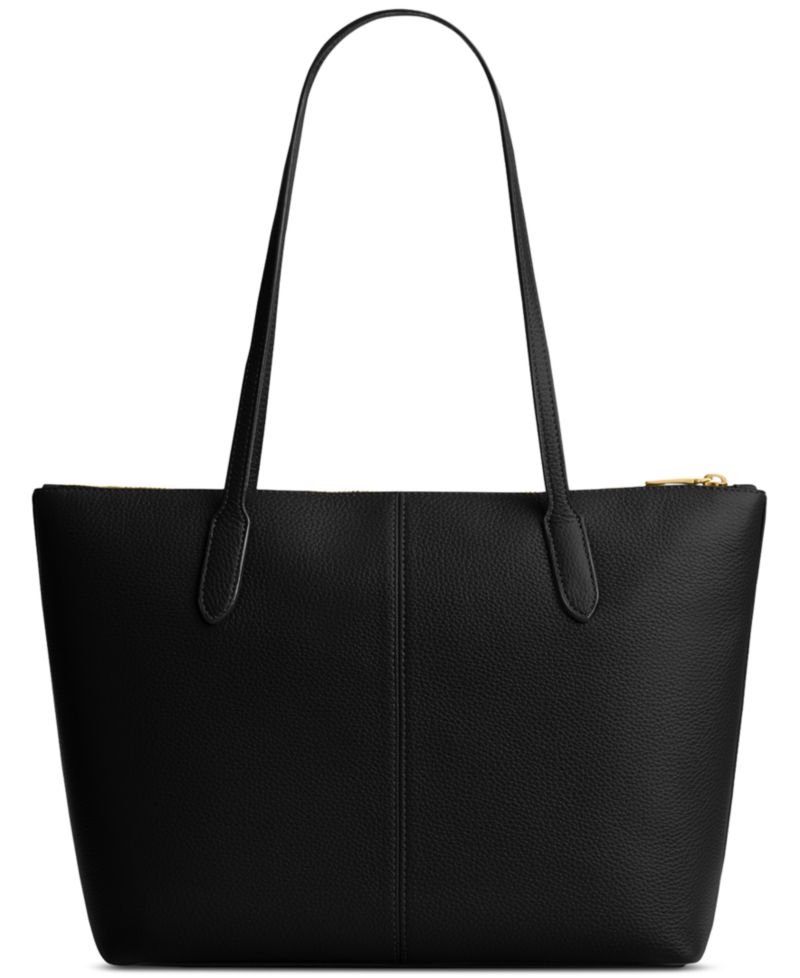 Bella Small Pebble Leather Tote Bag