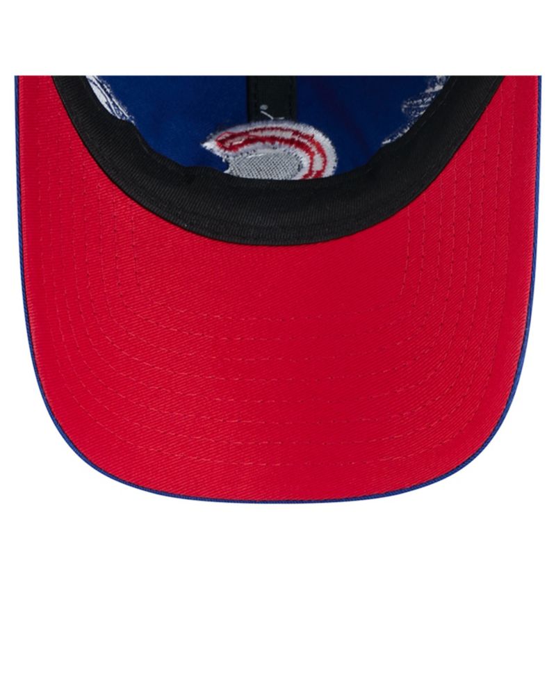 Women's Royal Chicago Cubs Roses 9TWENTY Adjustable Hat