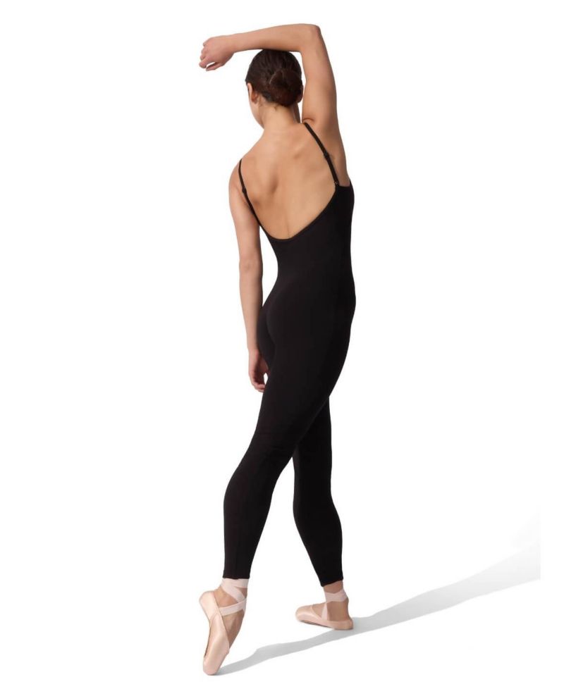 Women's Adjustable Strap Camisole Unitard