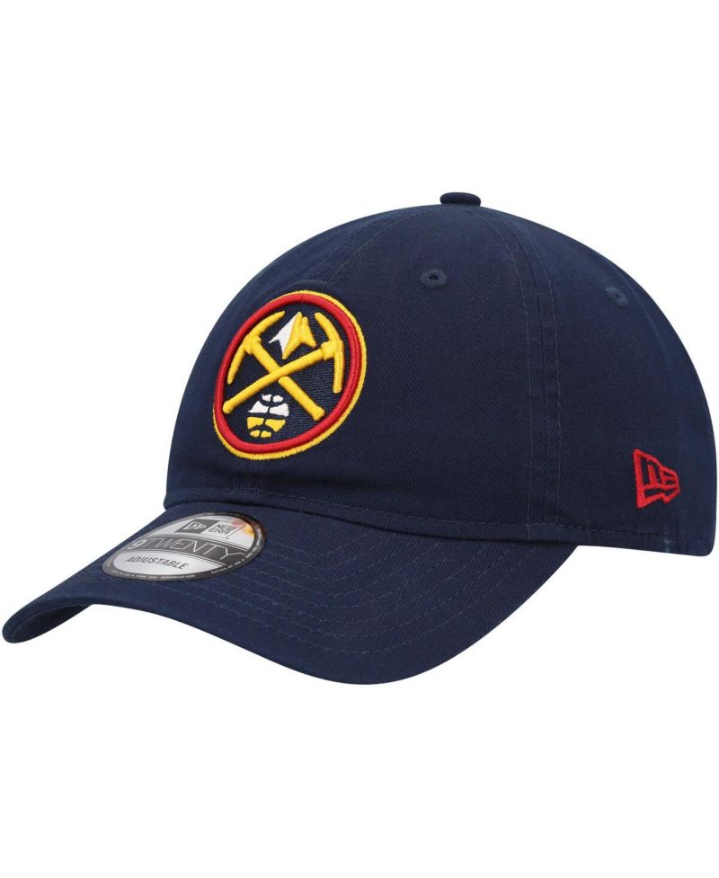 Men's Navy Denver Nuggets Team 2.0 9TWENTY Adjustable Hat