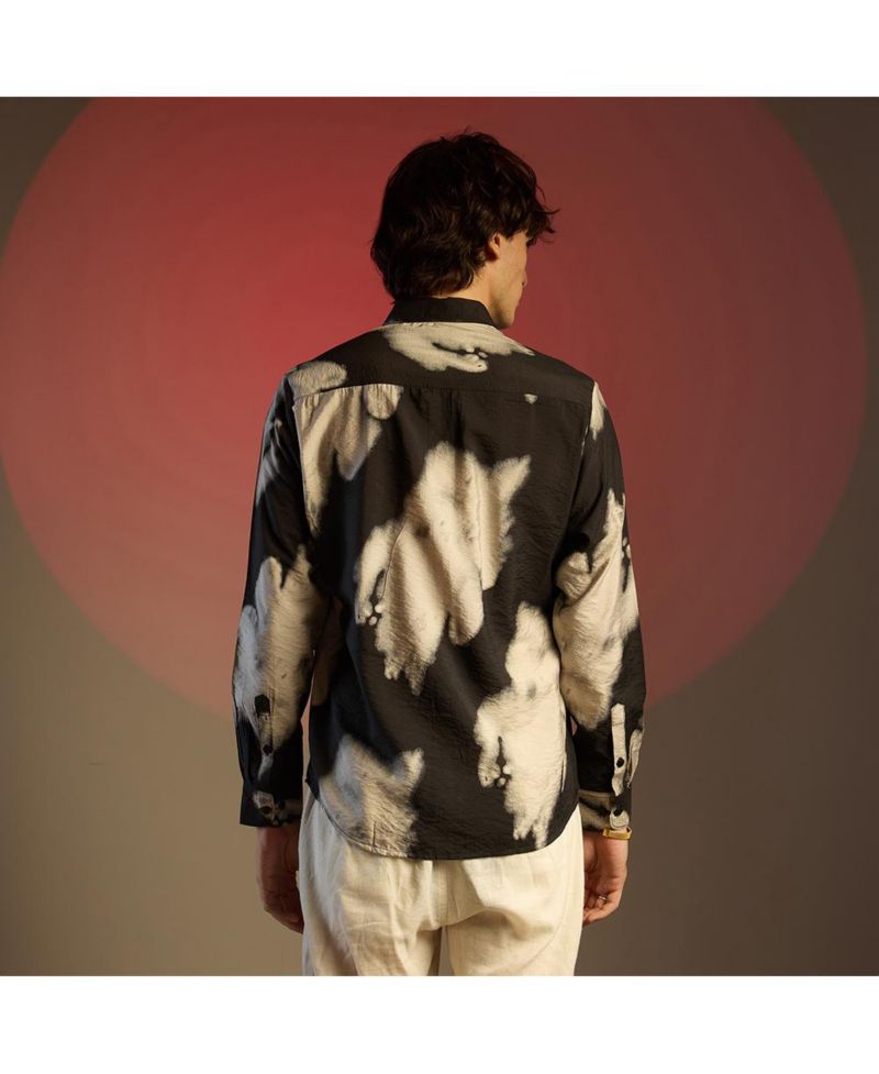 Men's Contrast Dab Shirt
