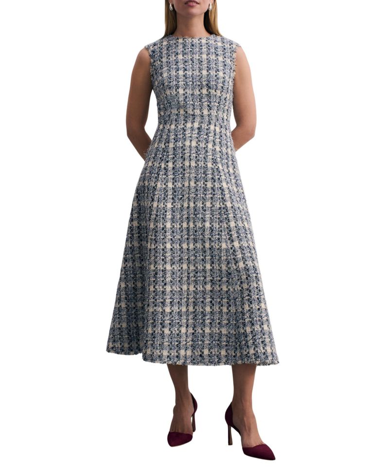 Women's Tureen Tweed Midi Dress