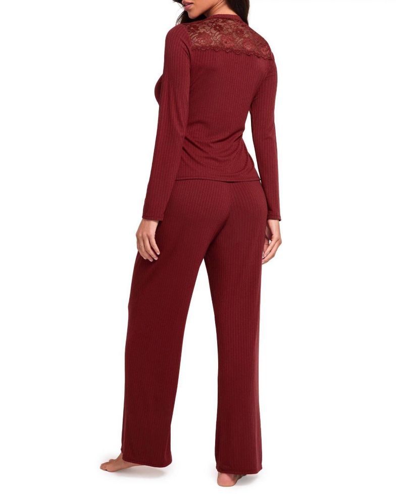 Women's Zahra Long Sleeve Top and Pants Pajama Set