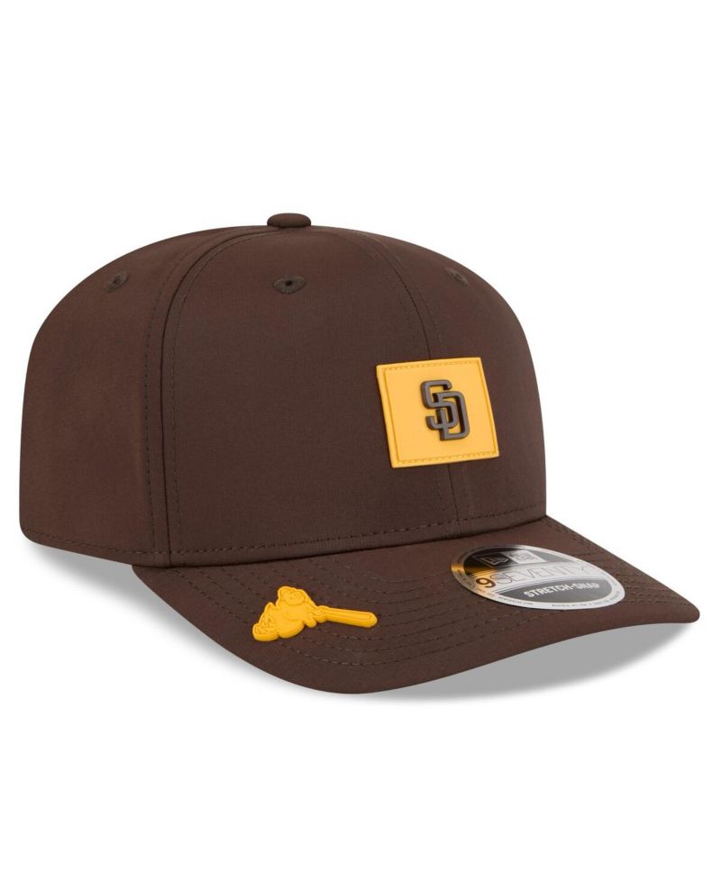 Men's Brown San Diego Padres 2026 Clubhouse 9SEVENTY Adjustable Hat