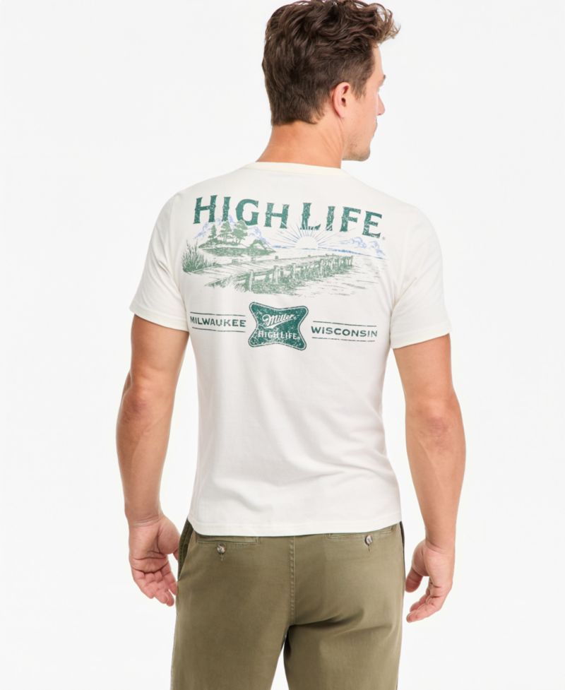 Men's Short-Sleeve High Life Cotton T-Shirt