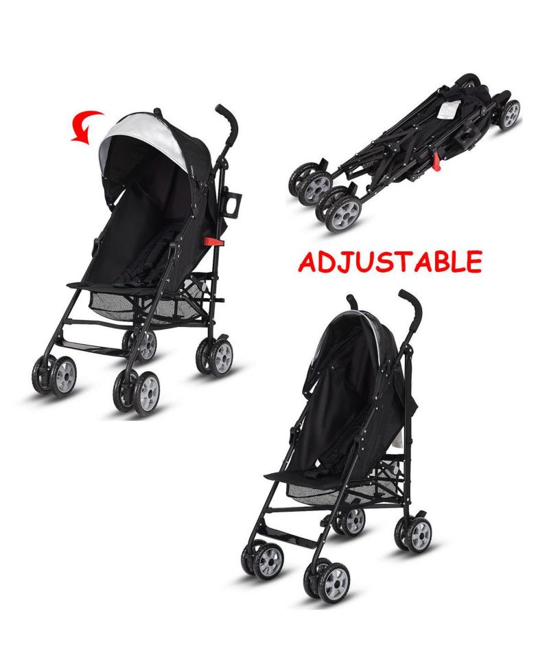 Folding Lightweight Baby Toddler Umbrella Travel Stroller w/