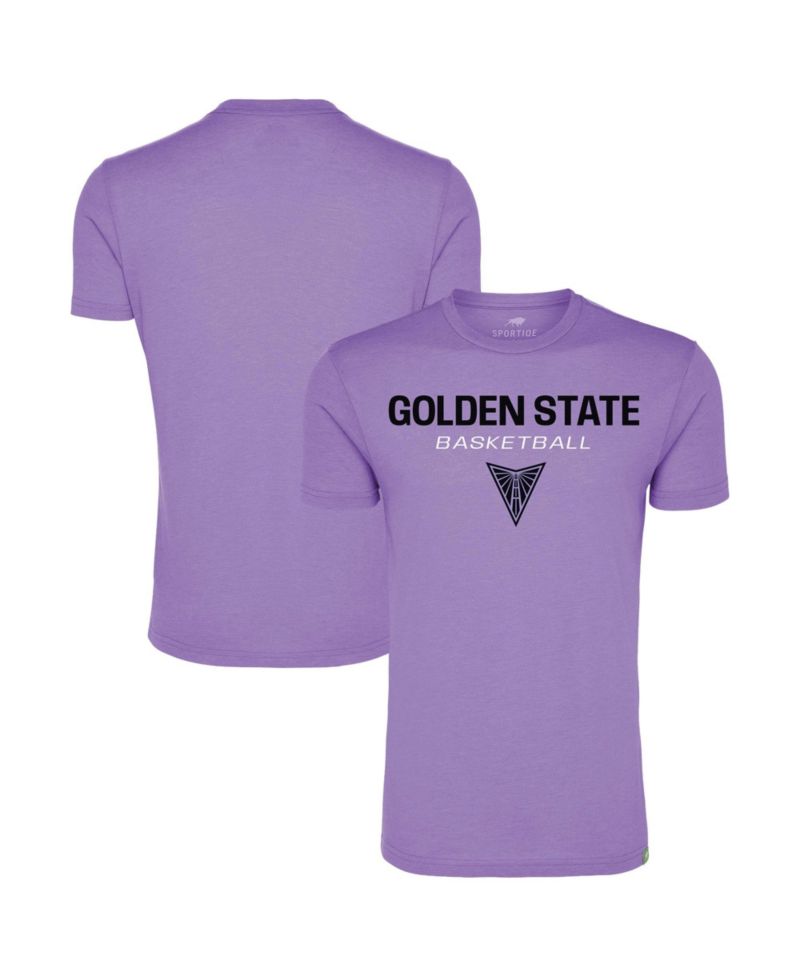 Men's and Women's Violet Golden State Valkyries Comfy Tri-Blend T-Shirt