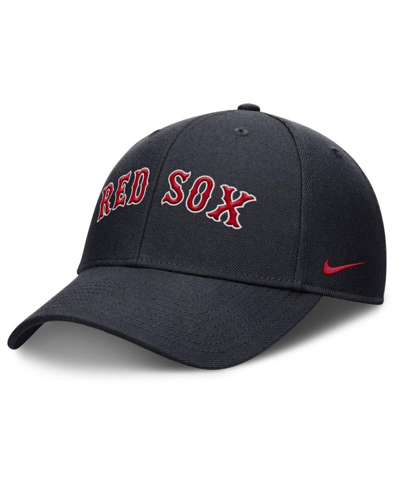 Men's Navy Boston Red Sox Rise Gaberdine Adjustable Hat