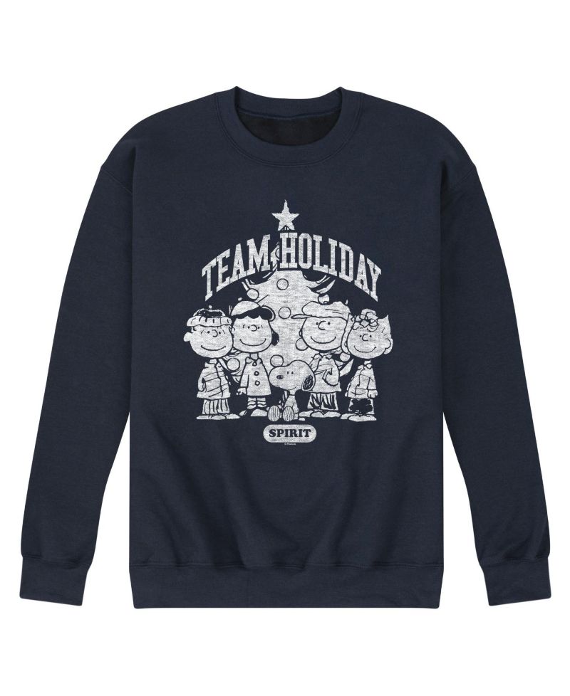 Men's Peanuts Team Holiday Long Sleeve Fleece
