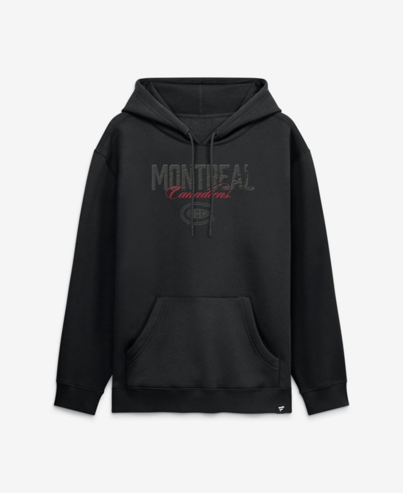 Men's Montreal Canadiens Black Out Hoodie