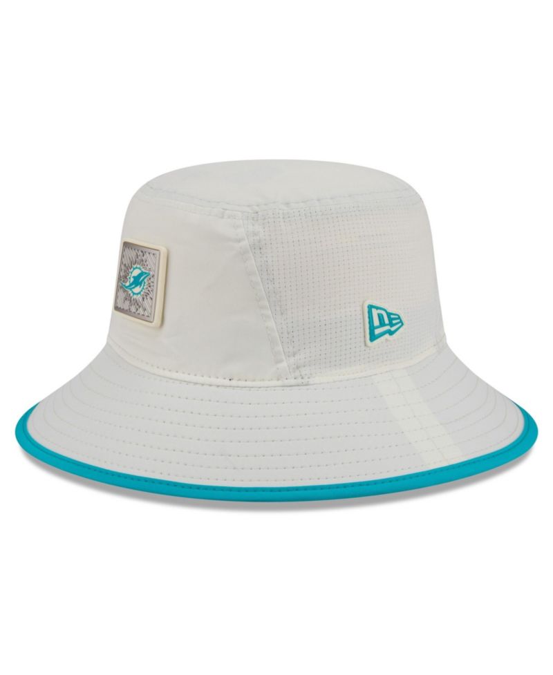 Men's Cream Miami Dolphins 2026 NFL Training Camp Sport Bucket Hat
