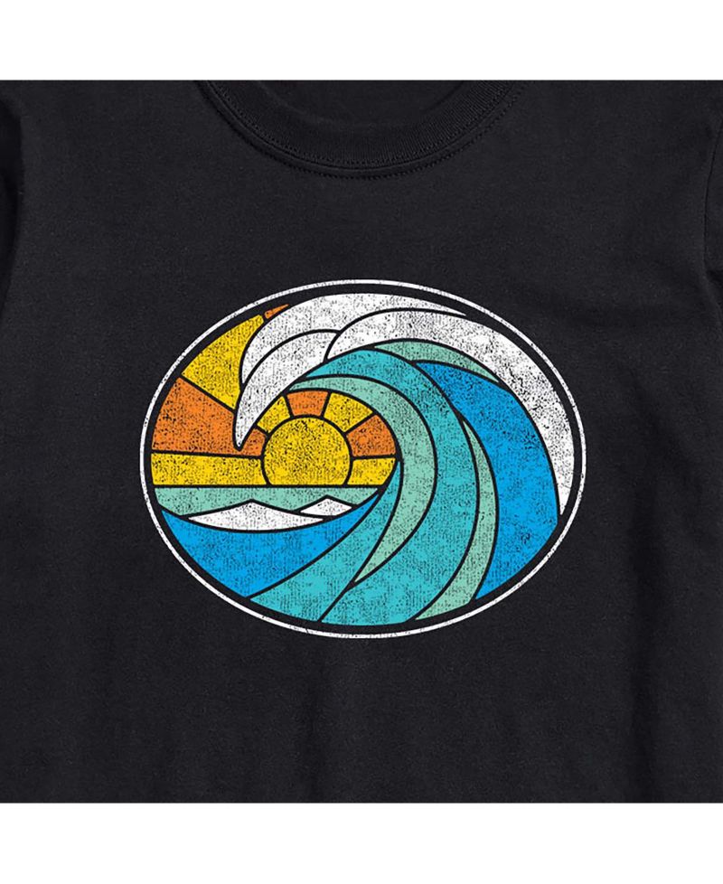 Men's Glass Wave Short Sleeve T-shirt