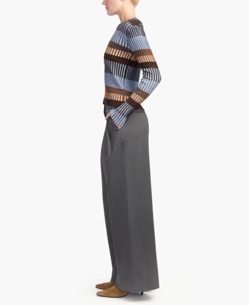 Women's Juliana High-Rise Pleated Wide-Leg Pants
