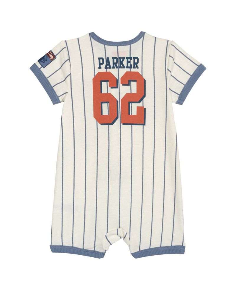 Baby Boys' ( 0-23 to 24 M ) Avengers Baseball One Piece Romper