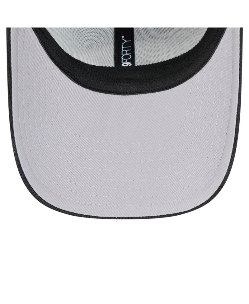 Men's Black Iowa Hawkeyes Pivot 9FORTY Stretch-Snap Adjustable Hat